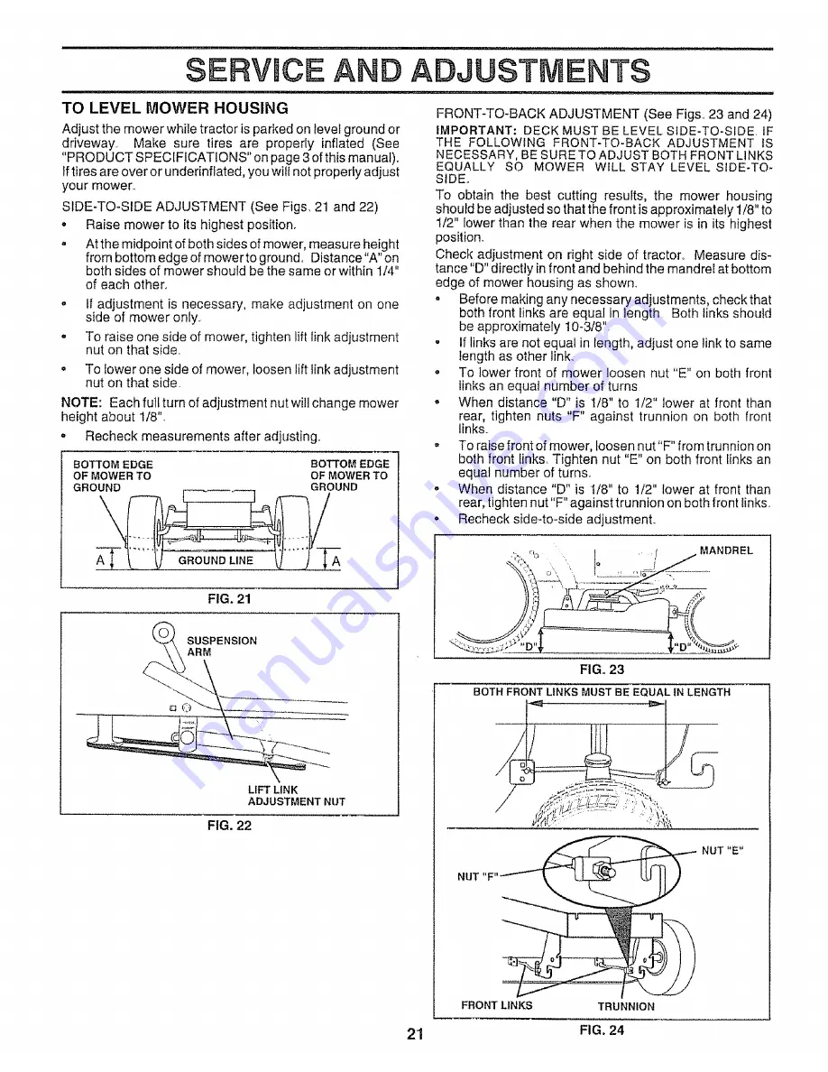 Craftsman EZ3 917.258660 Скачать руководство пользователя страница 21