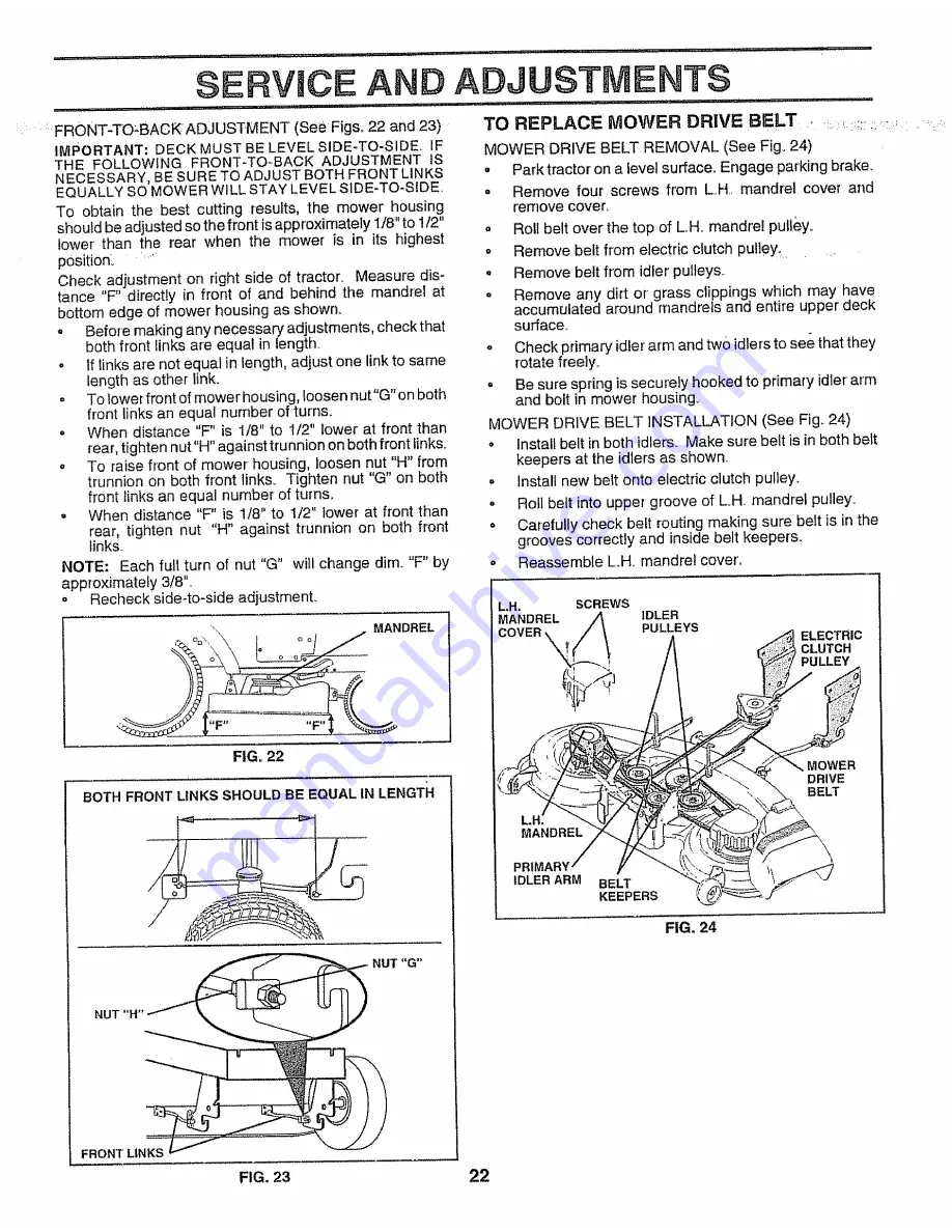 Craftsman EZ3 917.258872 Скачать руководство пользователя страница 22