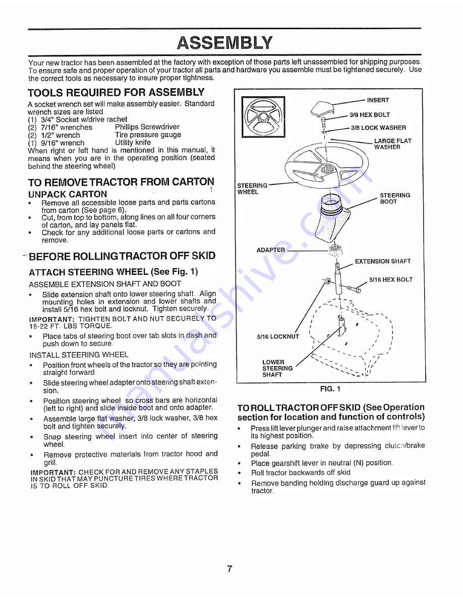 Craftsman EZ3 917.259560 Owner'S Manual Download Page 63