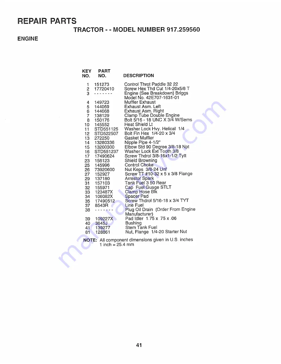 Craftsman EZ3 917.259560 Скачать руководство пользователя страница 97