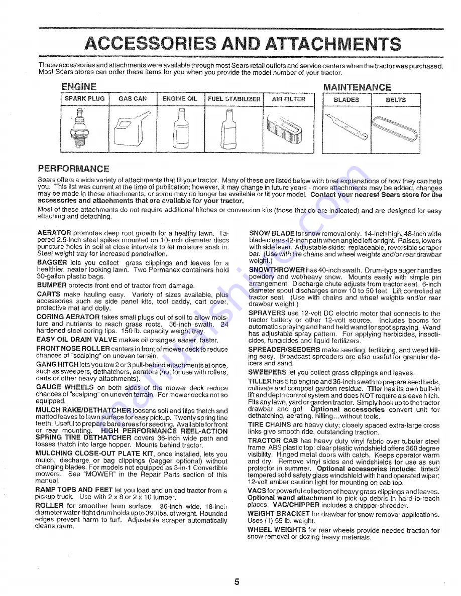 Craftsman EZ3 917.259573 Скачать руководство пользователя страница 5