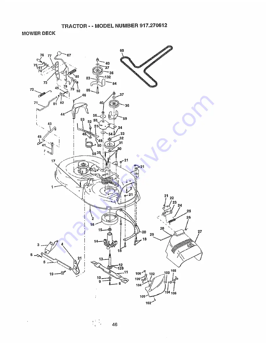 Craftsman EZ3 917.270612 Скачать руководство пользователя страница 46