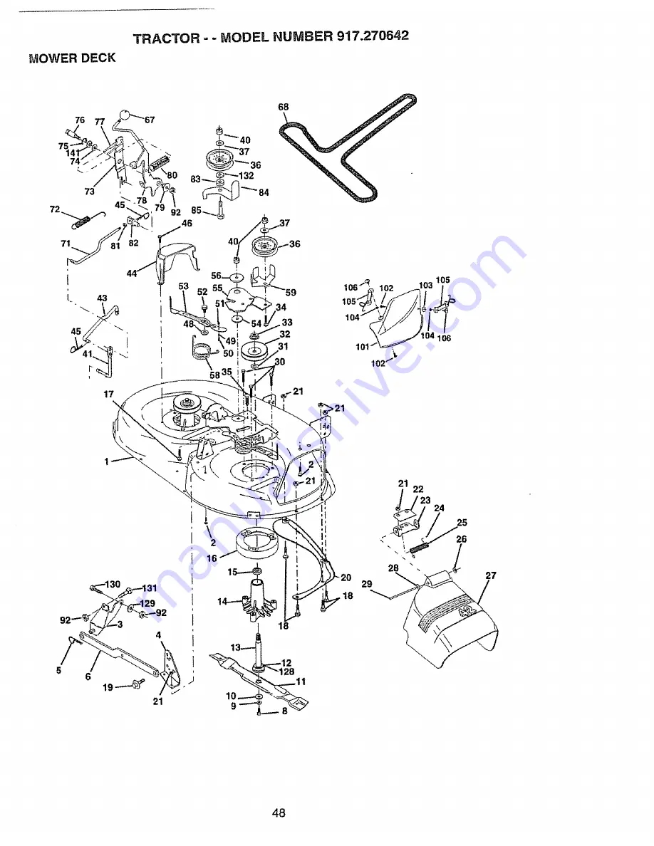 Craftsman EZ3 917.270642 Скачать руководство пользователя страница 48