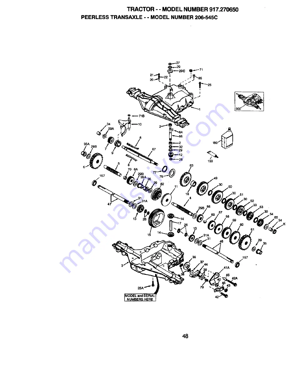 Craftsman EZ3 917.270650 Owner'S Manual Download Page 48