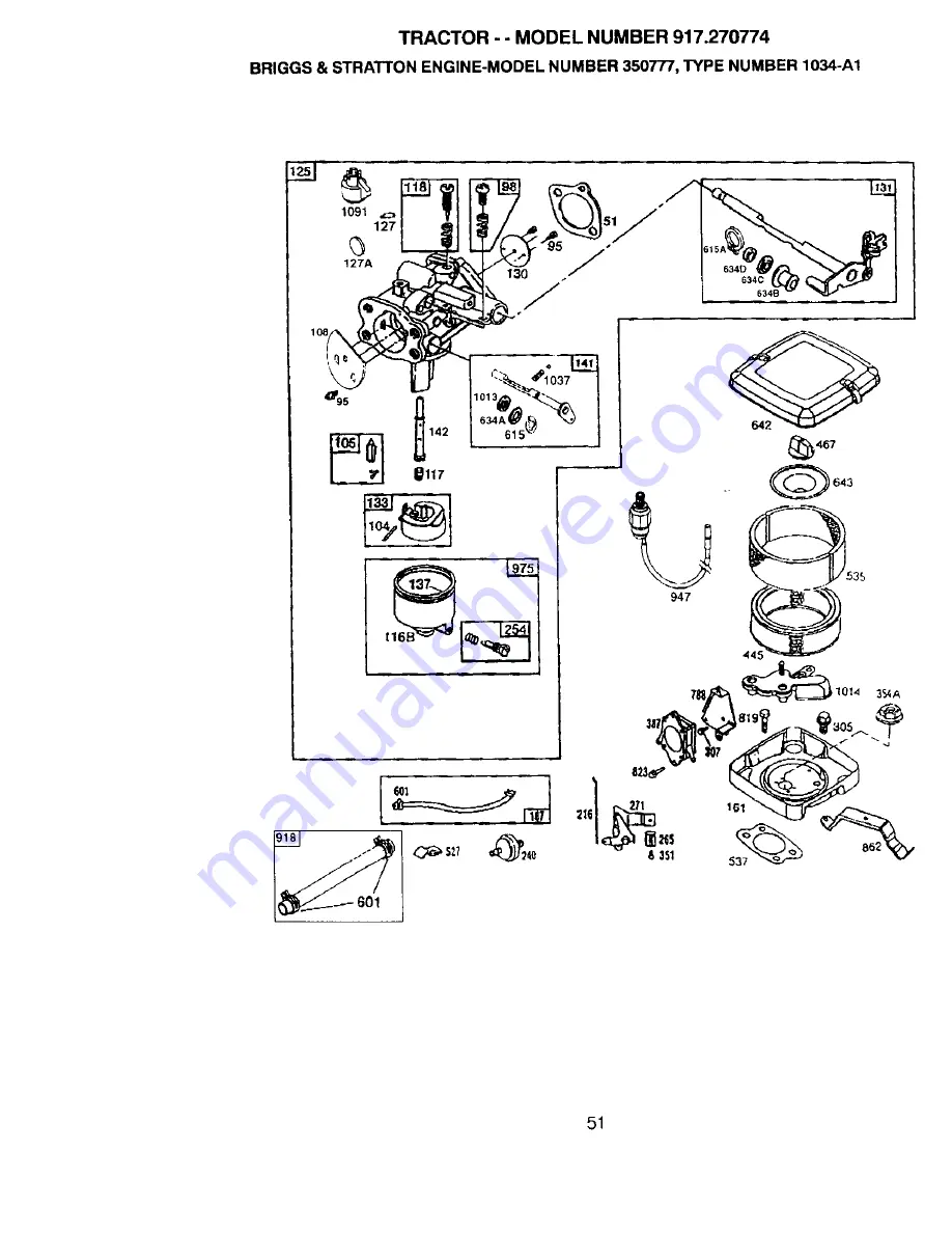 Craftsman EZ3 917.270774 Owner'S Manual Download Page 51