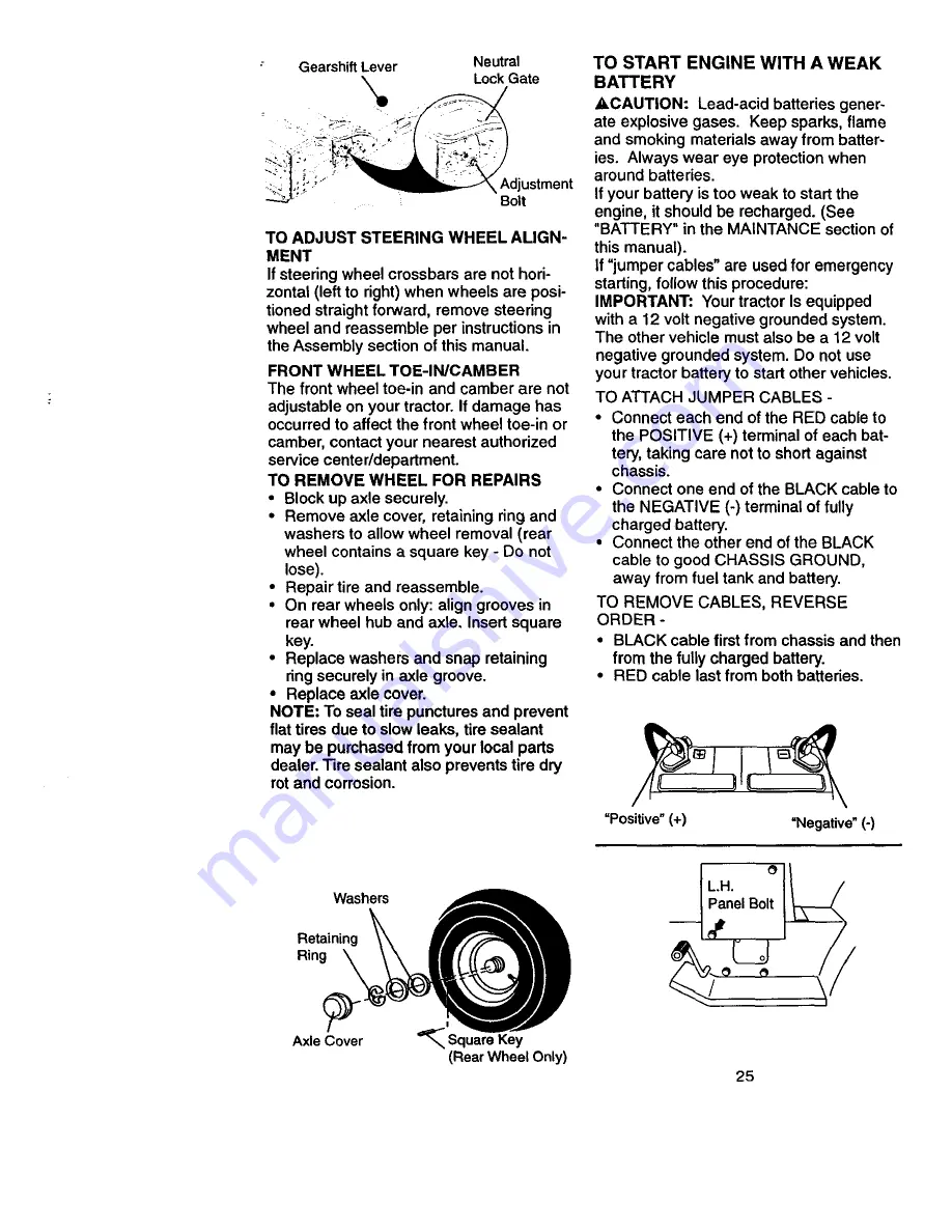 Craftsman EZ3 917.270812 Скачать руководство пользователя страница 25