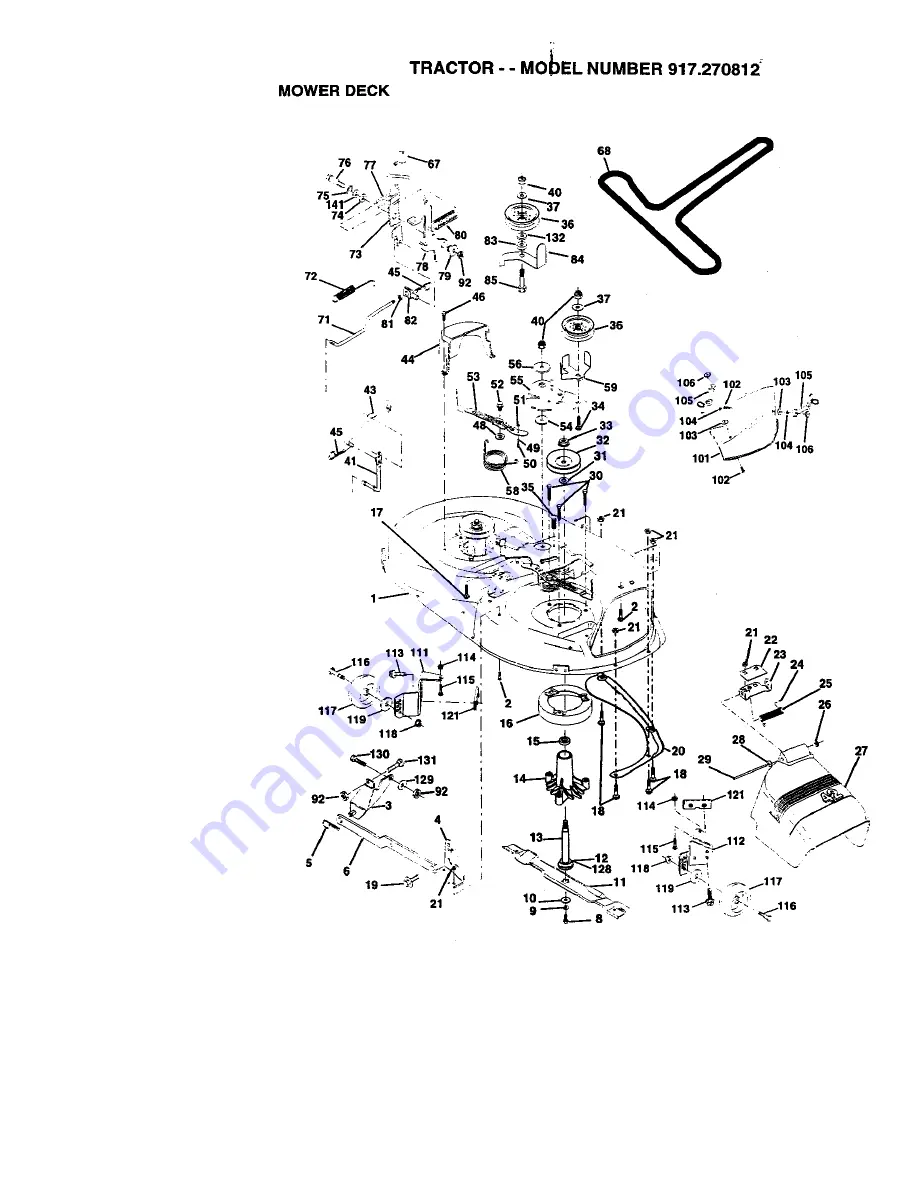 Craftsman EZ3 917.270812 Owner'S Manual Download Page 48