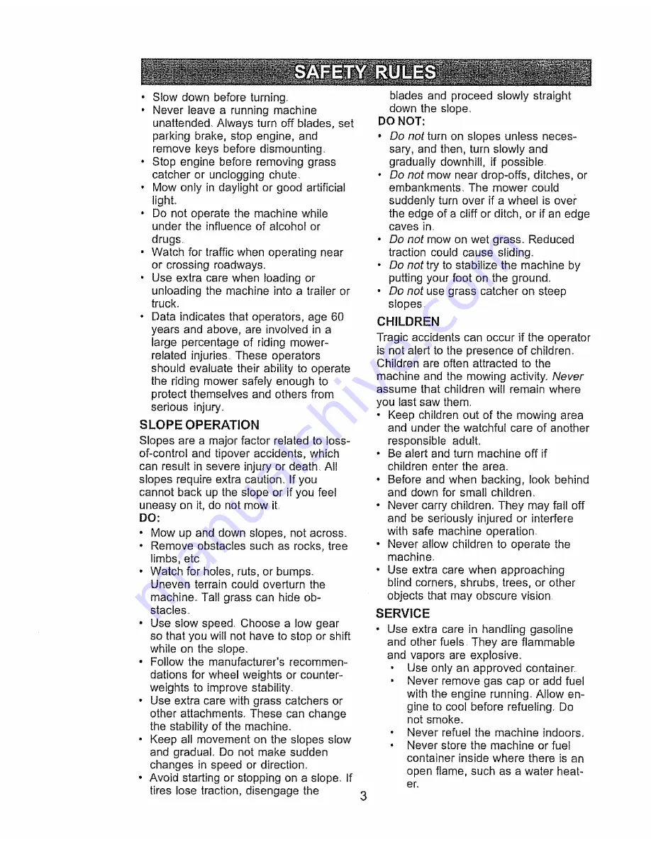 Craftsman EZ3 917.270813 Owner'S Manual Download Page 3