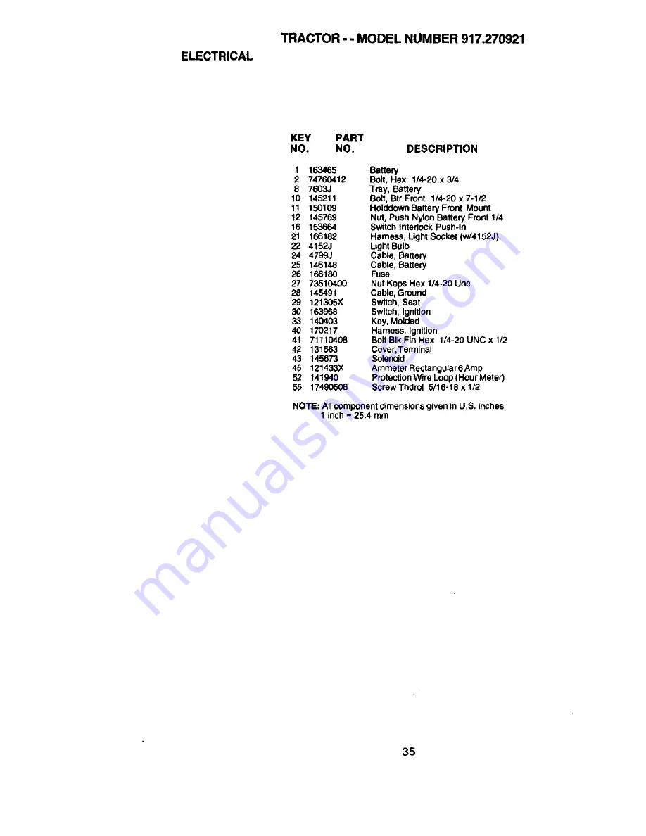 Craftsman EZ3 917.270921 Owner'S Manual Download Page 35