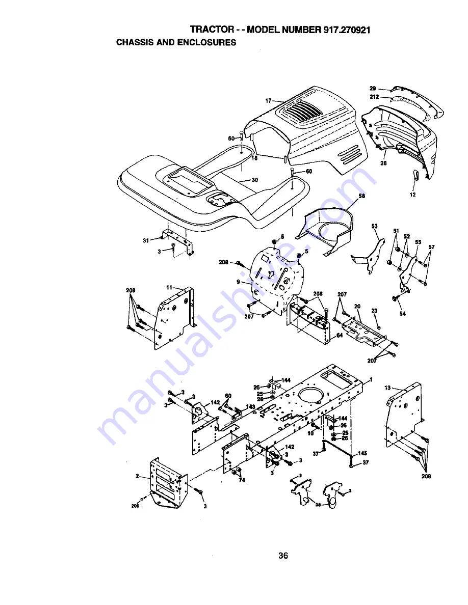 Craftsman EZ3 917.270921 Owner'S Manual Download Page 36