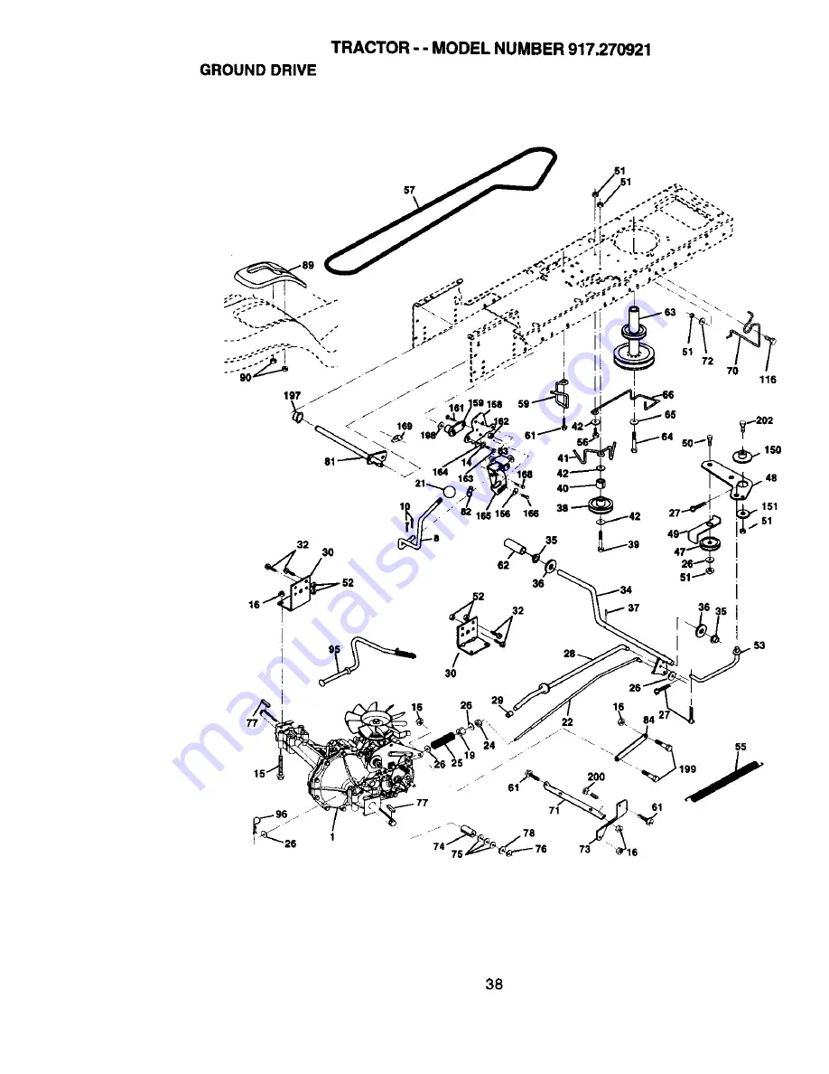 Craftsman EZ3 917.270921 Скачать руководство пользователя страница 38