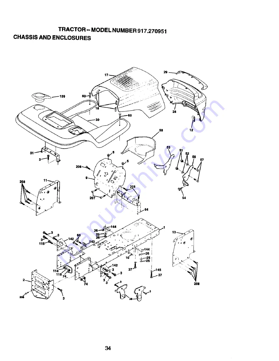 Craftsman EZ3 917.270951 Owner'S Manual Download Page 34