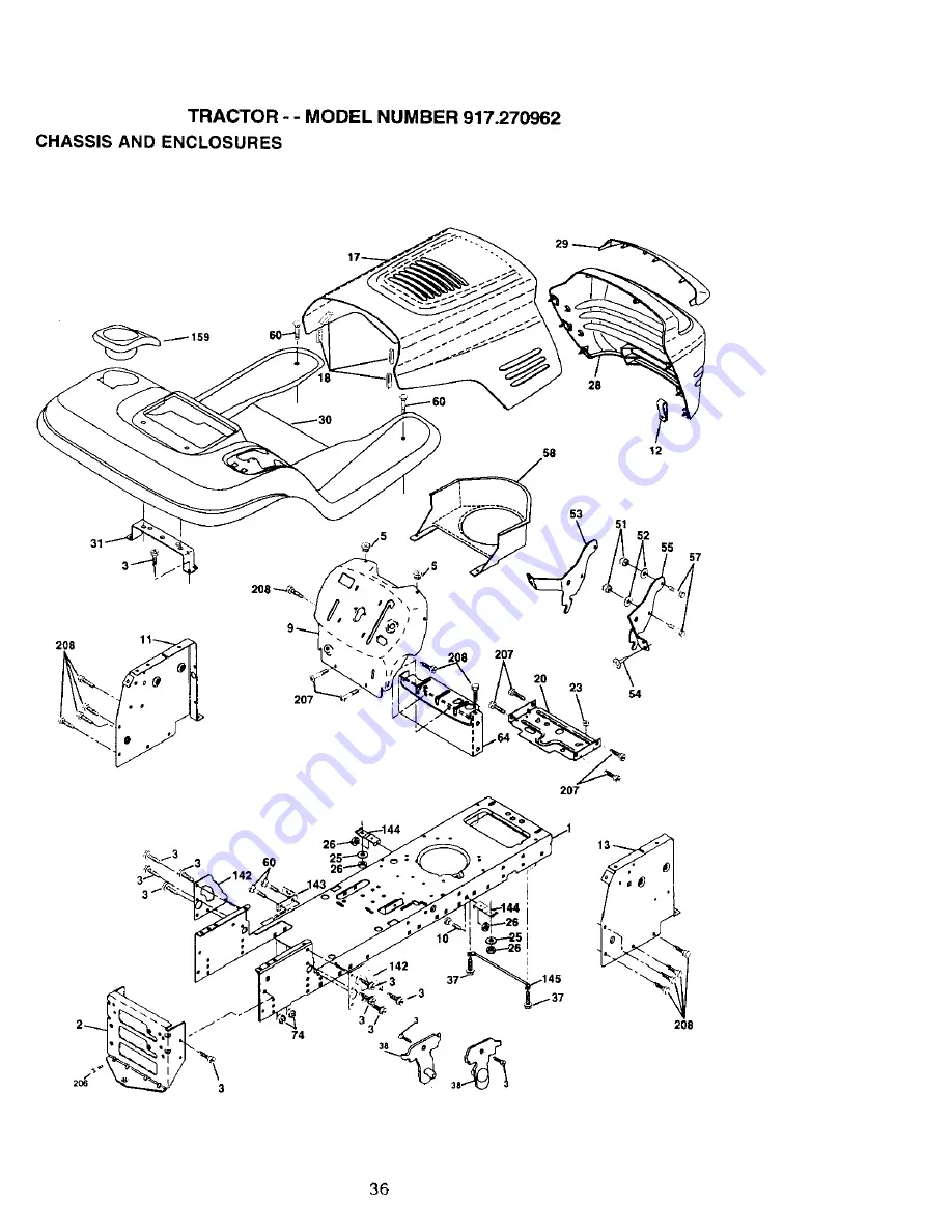 Craftsman EZ3 917.270962 Скачать руководство пользователя страница 36