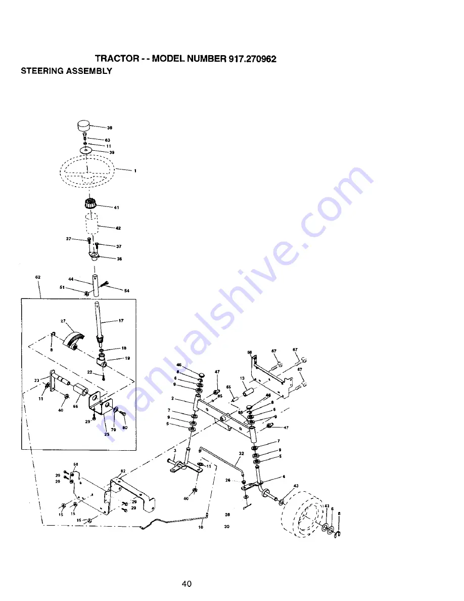 Craftsman EZ3 917.270962 Owner'S Manual Download Page 40