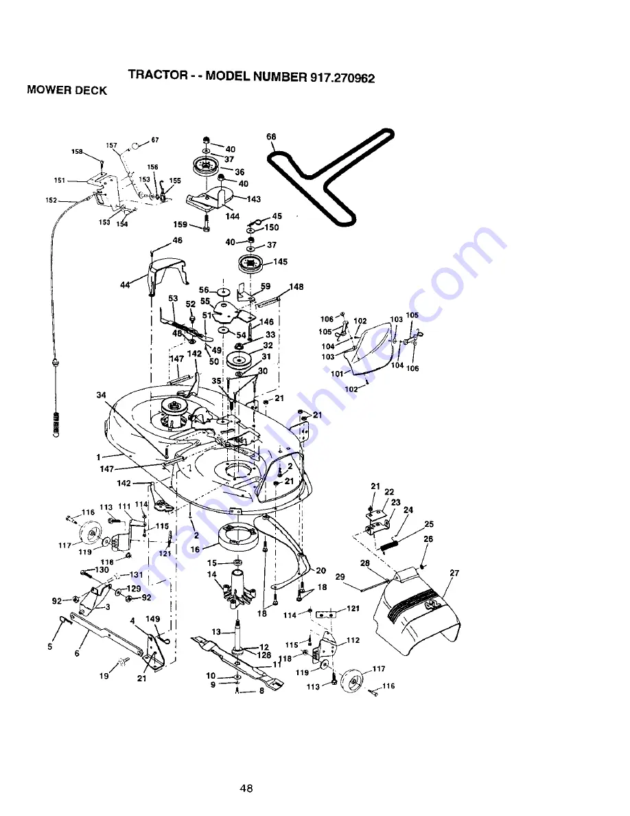 Craftsman EZ3 917.270962 Скачать руководство пользователя страница 48