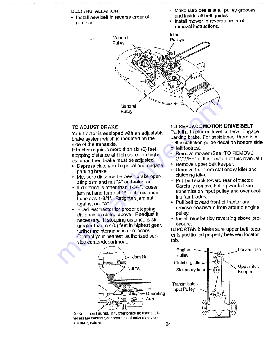 Craftsman EZ3 917.271021 Скачать руководство пользователя страница 24