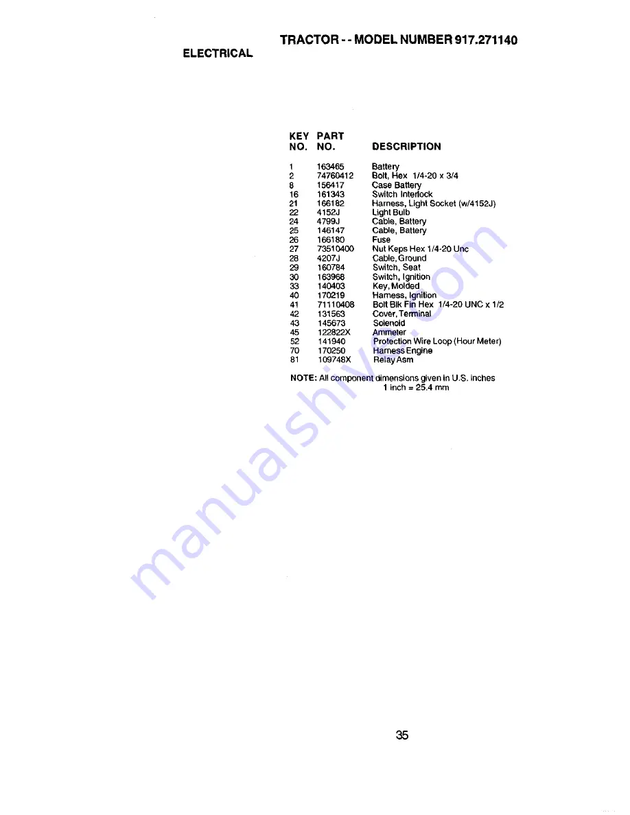 Craftsman EZ3 917.271140 Owner'S Manual Download Page 35