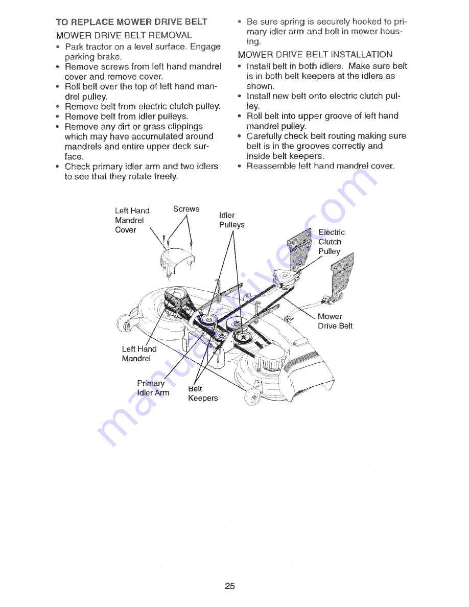 Craftsman EZ3 917.272020 Скачать руководство пользователя страница 25