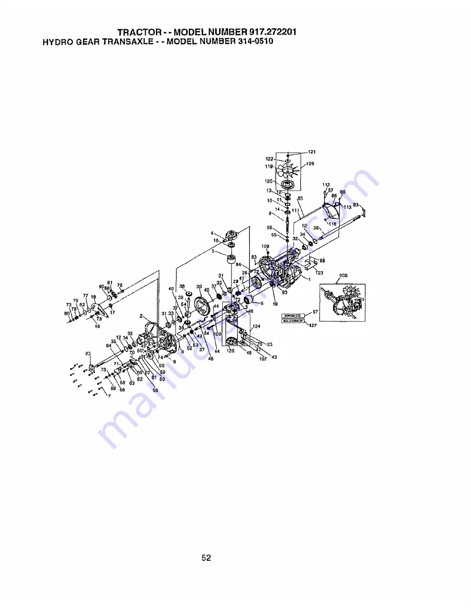 Craftsman EZ3 917.272201 Owner'S Manual Download Page 52