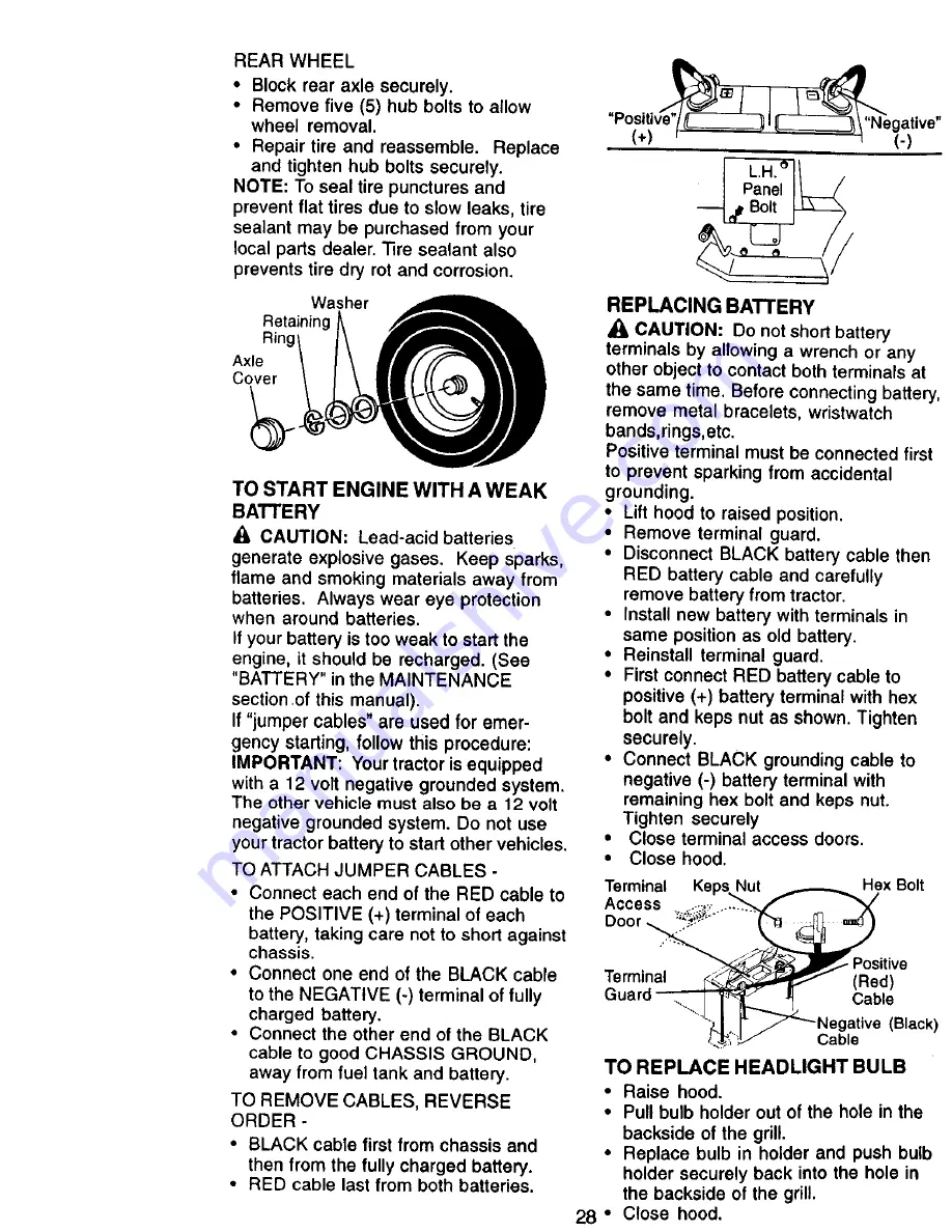 Craftsman EZ3 917.272961 Скачать руководство пользователя страница 28