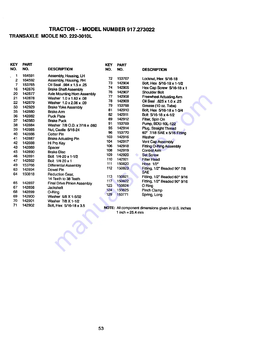 Craftsman EZ3 917.273022 Скачать руководство пользователя страница 53