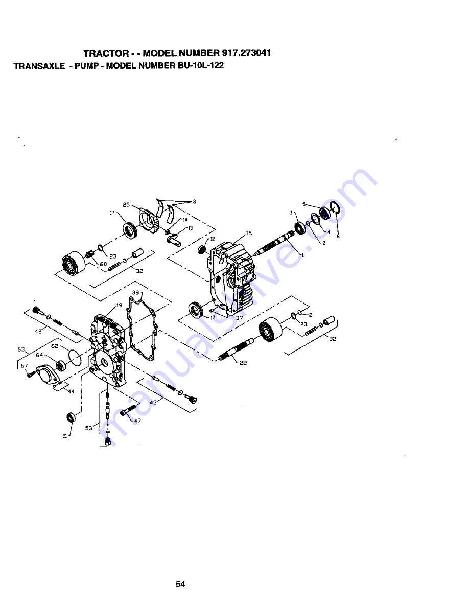 Craftsman EZ3 917.273041 Скачать руководство пользователя страница 54