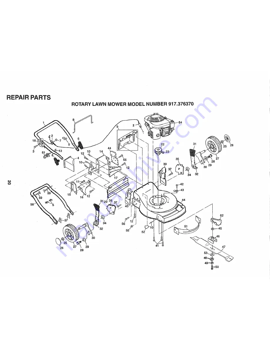 Craftsman EZ3 917.376370 Скачать руководство пользователя страница 80