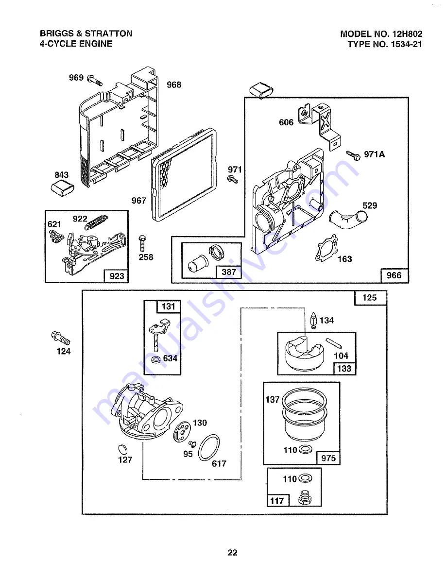 Craftsman EZ3 917.377261 Owner'S Manual Download Page 22