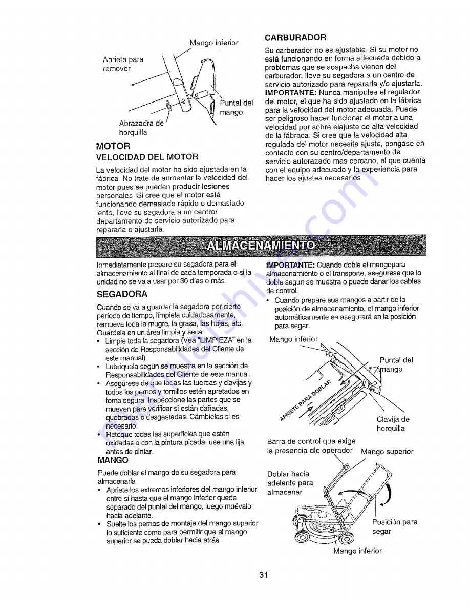 Craftsman EZ3 917.377284 Скачать руководство пользователя страница 31