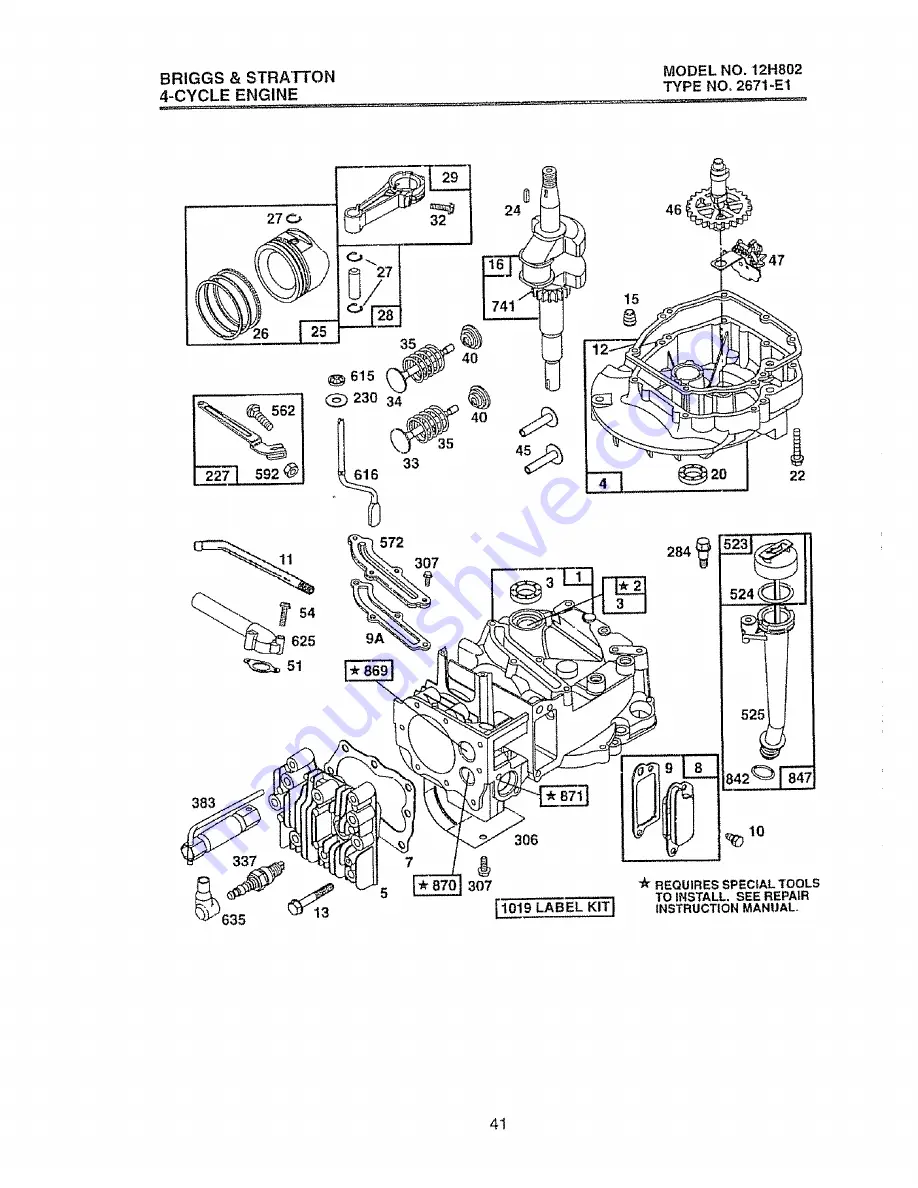 Craftsman EZ3 917.377284 Скачать руководство пользователя страница 41