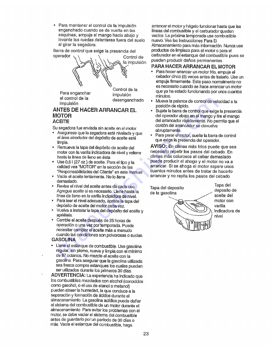 Craftsman EZ3 917.377291 Скачать руководство пользователя страница 23