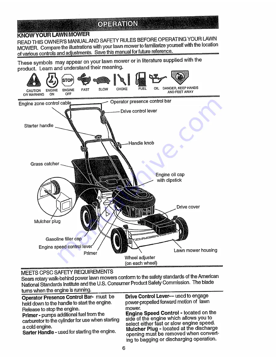 Craftsman EZ3 917.377292 Скачать руководство пользователя страница 6