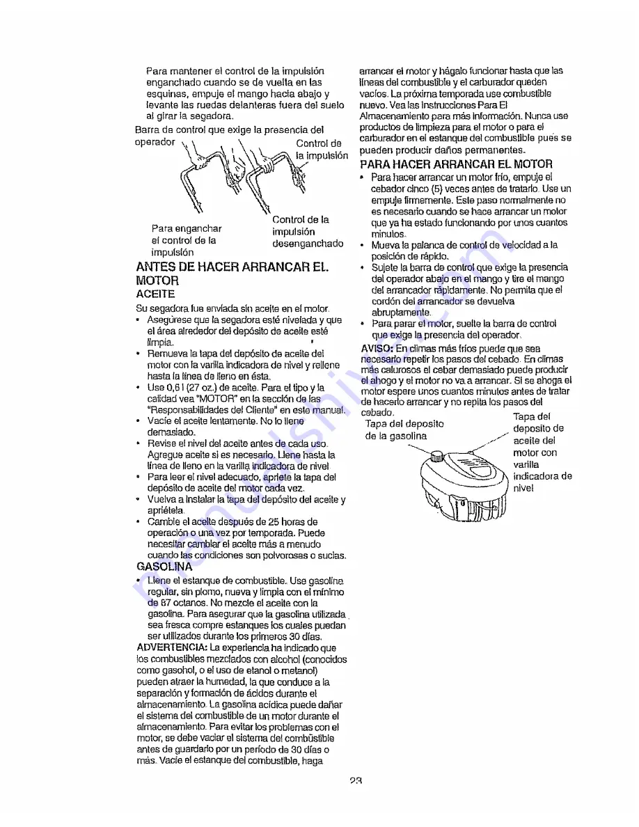 Craftsman EZ3 917.377302 Скачать руководство пользователя страница 23