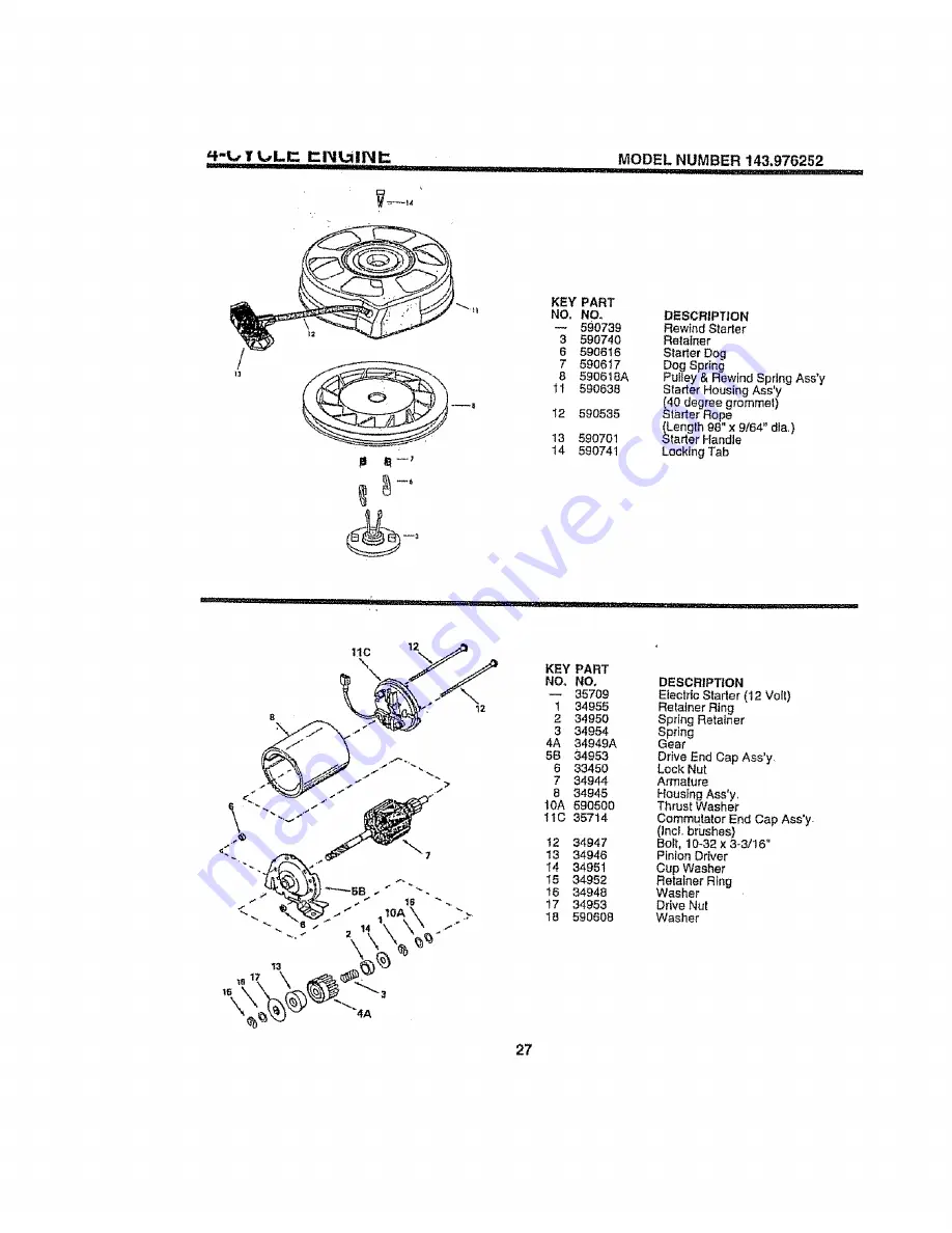 Craftsman EZ3 917.377351 Скачать руководство пользователя страница 27