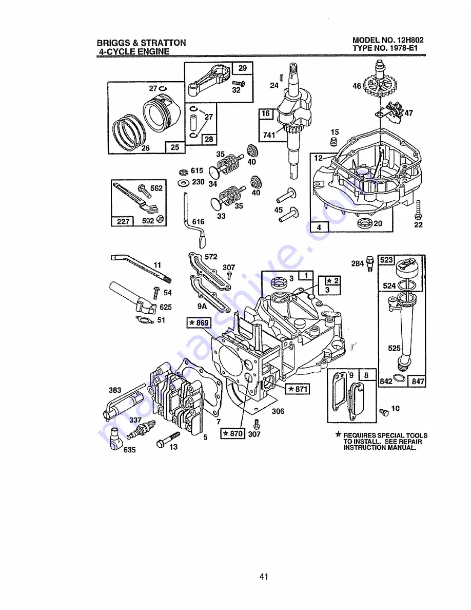 Craftsman EZ3 917.377520 Скачать руководство пользователя страница 41