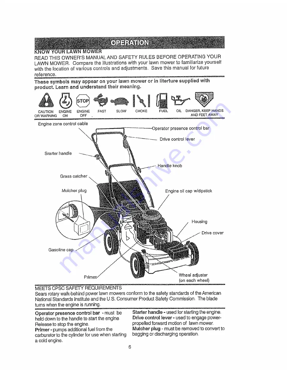 Craftsman EZ3 917.37752A Owner'S Manual Download Page 6