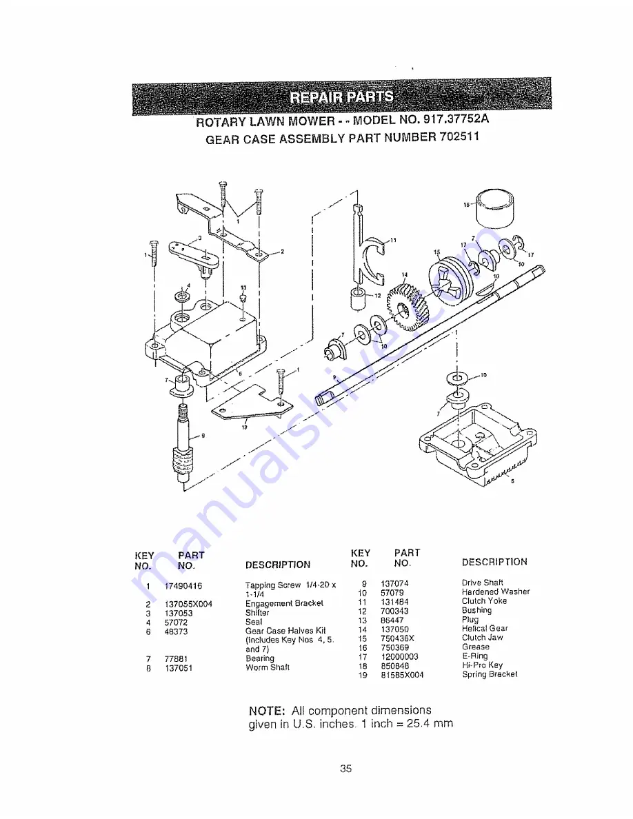 Craftsman EZ3 917.37752A Скачать руководство пользователя страница 35