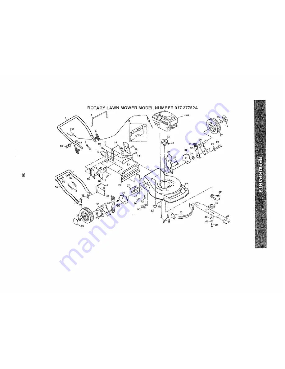 Craftsman EZ3 917.37752A Скачать руководство пользователя страница 36