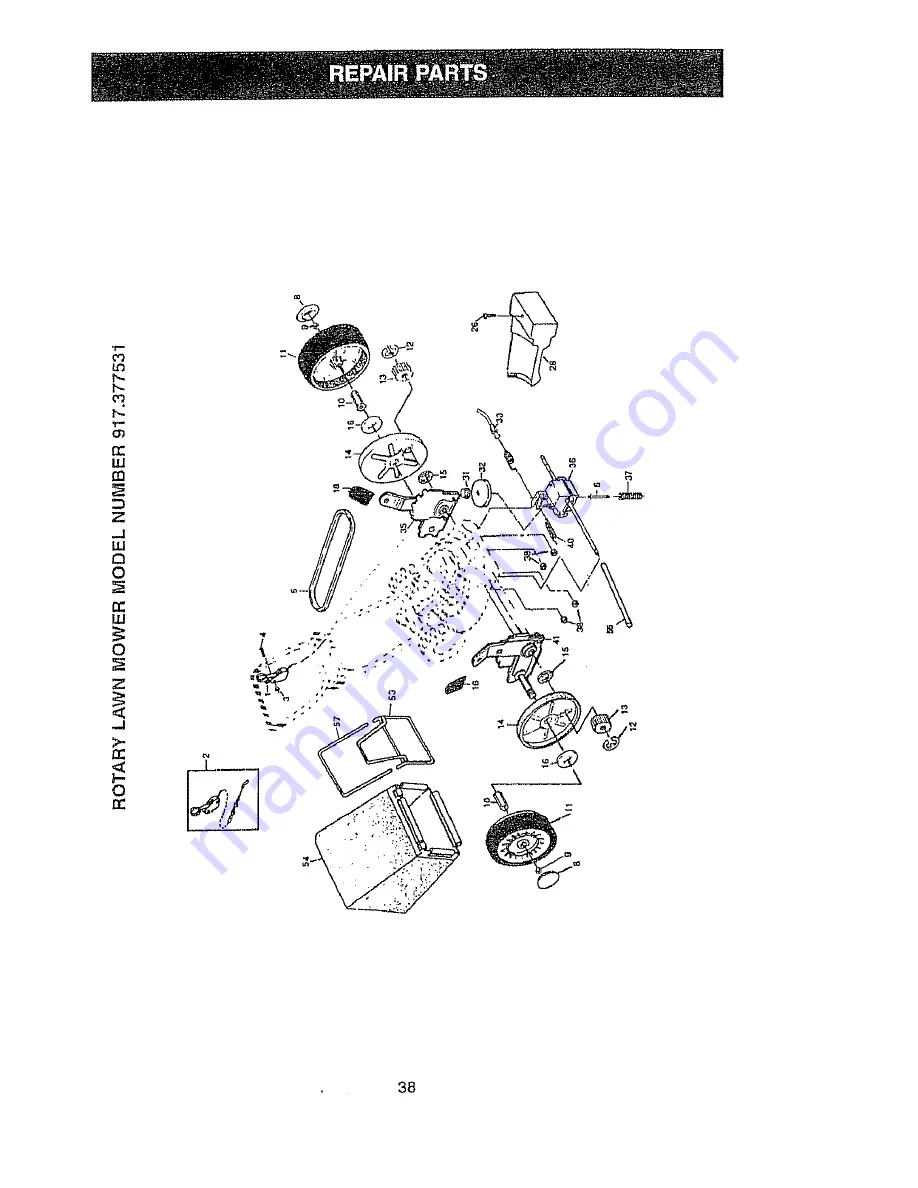 Craftsman EZ3 917.377531 Owner'S Manual Download Page 38