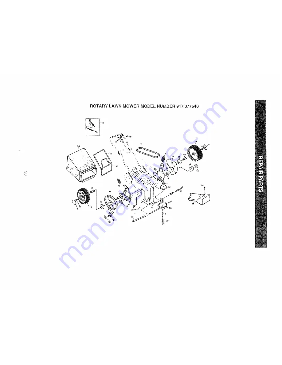 Craftsman EZ3 917.377540 Скачать руководство пользователя страница 38