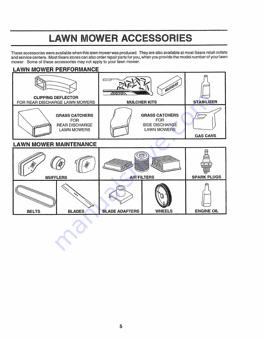 Craftsman EZ3 917.379271 Скачать руководство пользователя страница 5