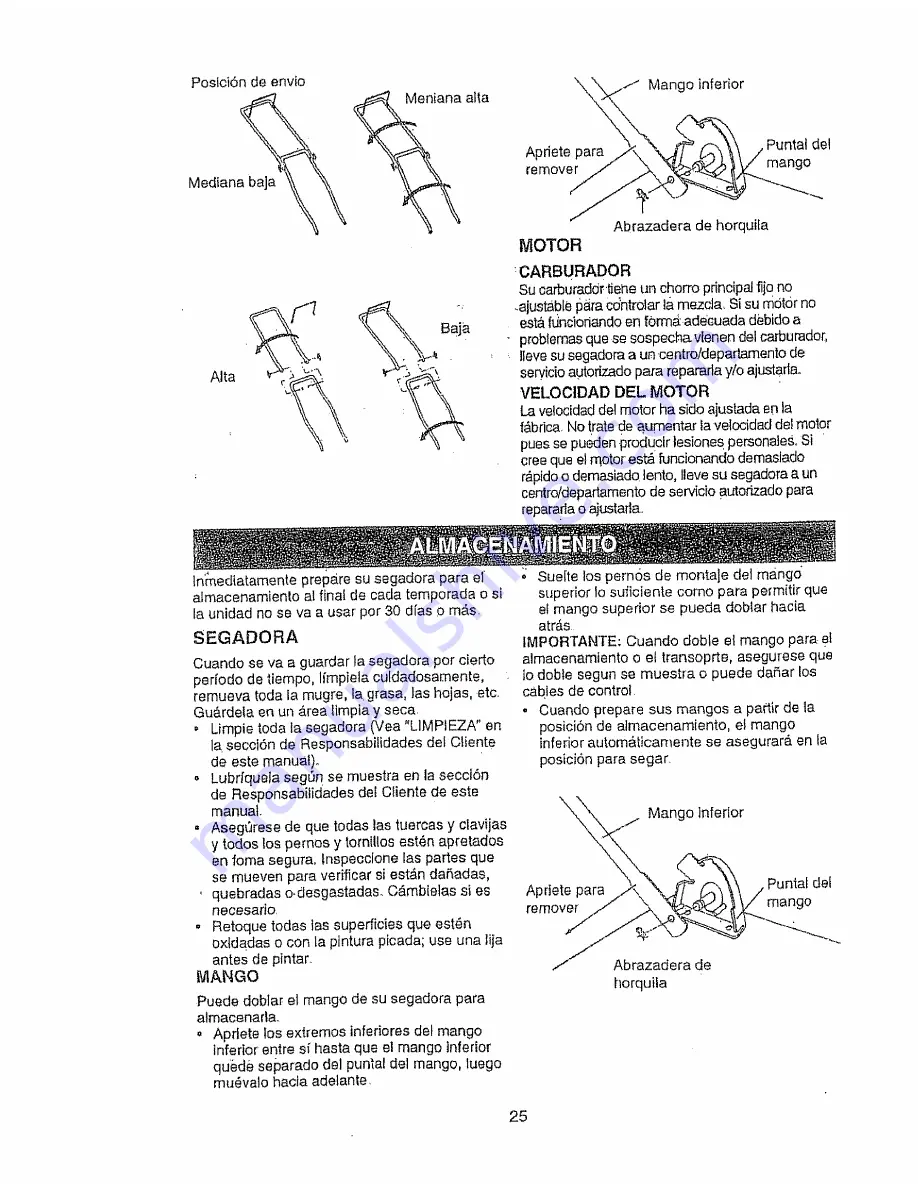 Craftsman EZ3 917.387023 Owner'S Manual Download Page 25