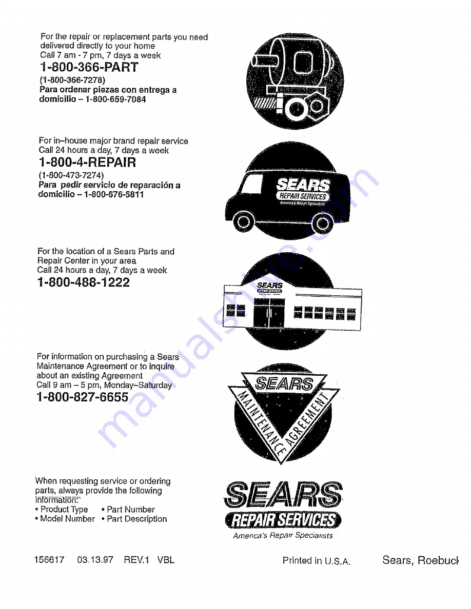 Craftsman EZ3 917.387160 Owner'S Manual Download Page 40