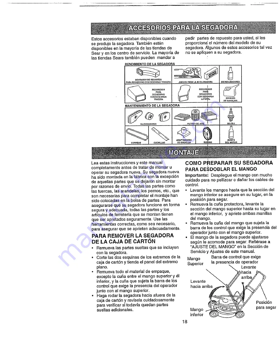 Craftsman EZ3 917.387240 Скачать руководство пользователя страница 18