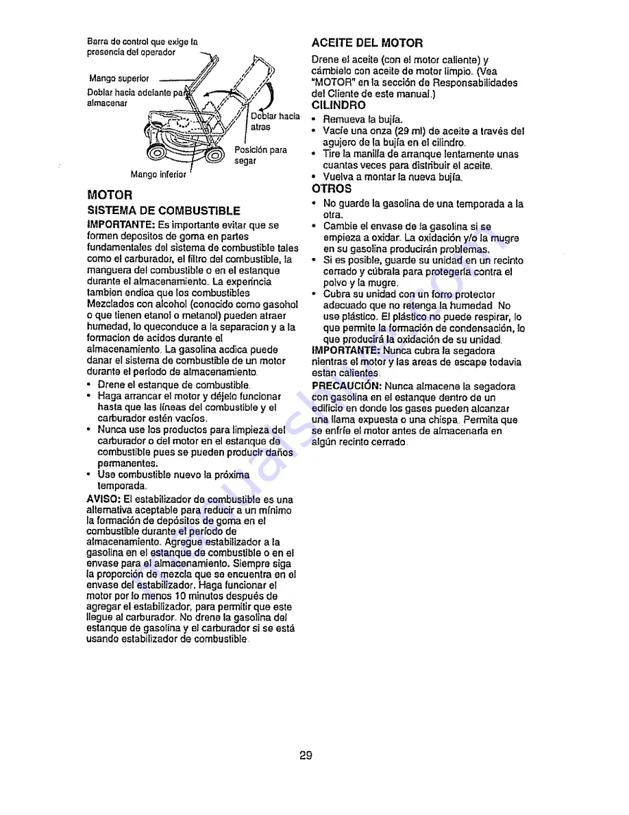 Craftsman EZ3 917.387290 Owner'S Manual Download Page 29