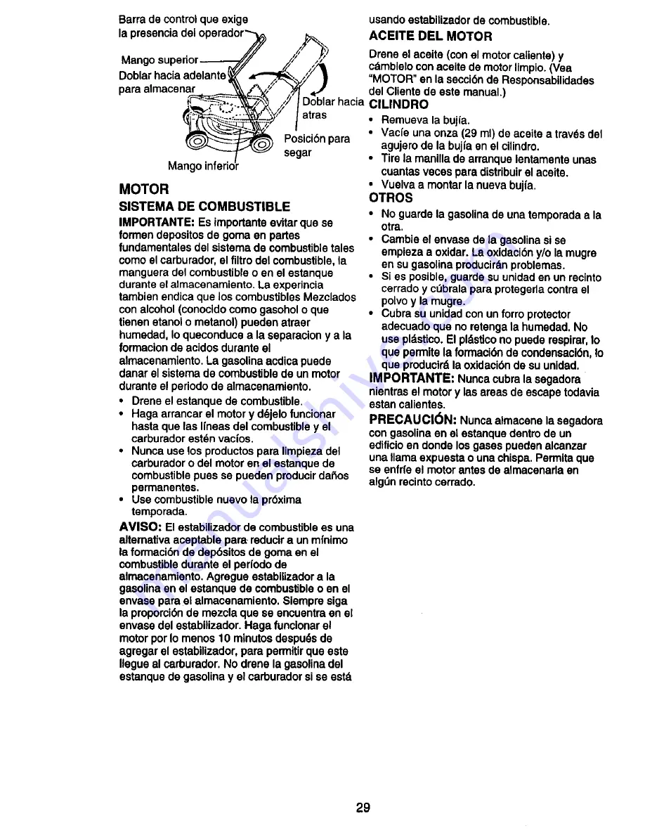 Craftsman EZ3 917.388152 Owner'S Manual Download Page 29