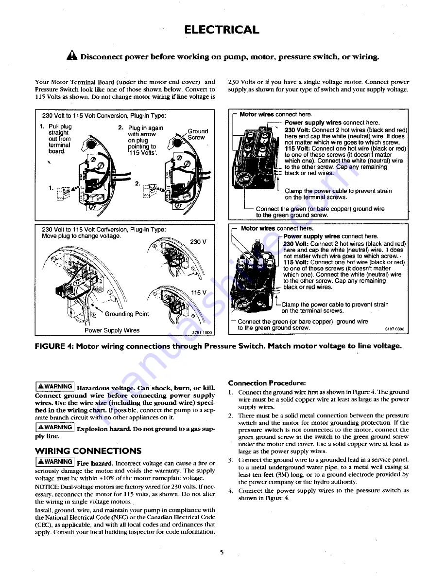 Craftsman HYDROGLASS 390.251483 Owner'S Manual Download Page 5