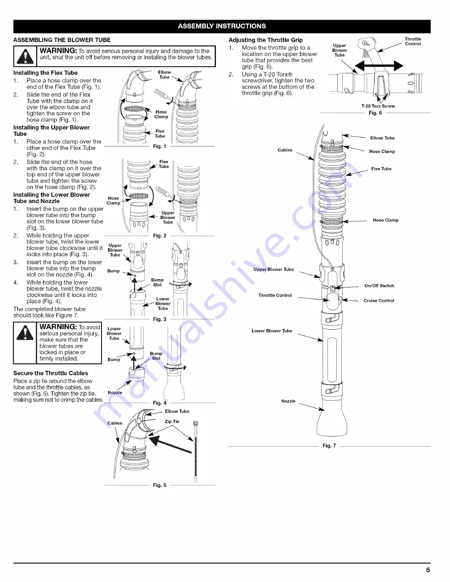 Craftsman INCREDI.PUL 316.794010 Operator'S Manual Download Page 5