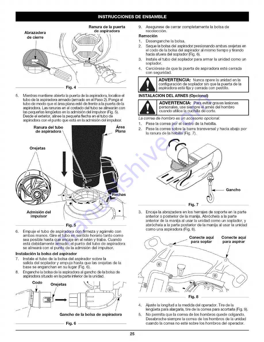 Craftsman INCREDI.PULL 316.794980 Operator'S Manual Download Page 25