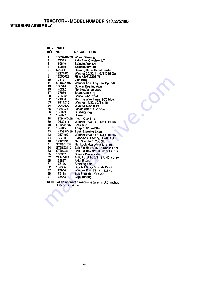 Craftsman ltx1000 Owner'S Manual Download Page 41